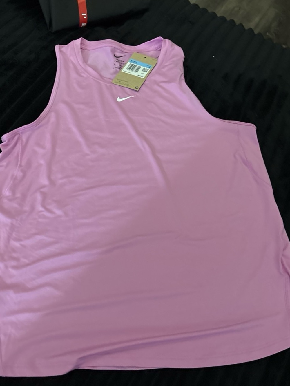 Nike Light Pink Women's Athletic Tank Top